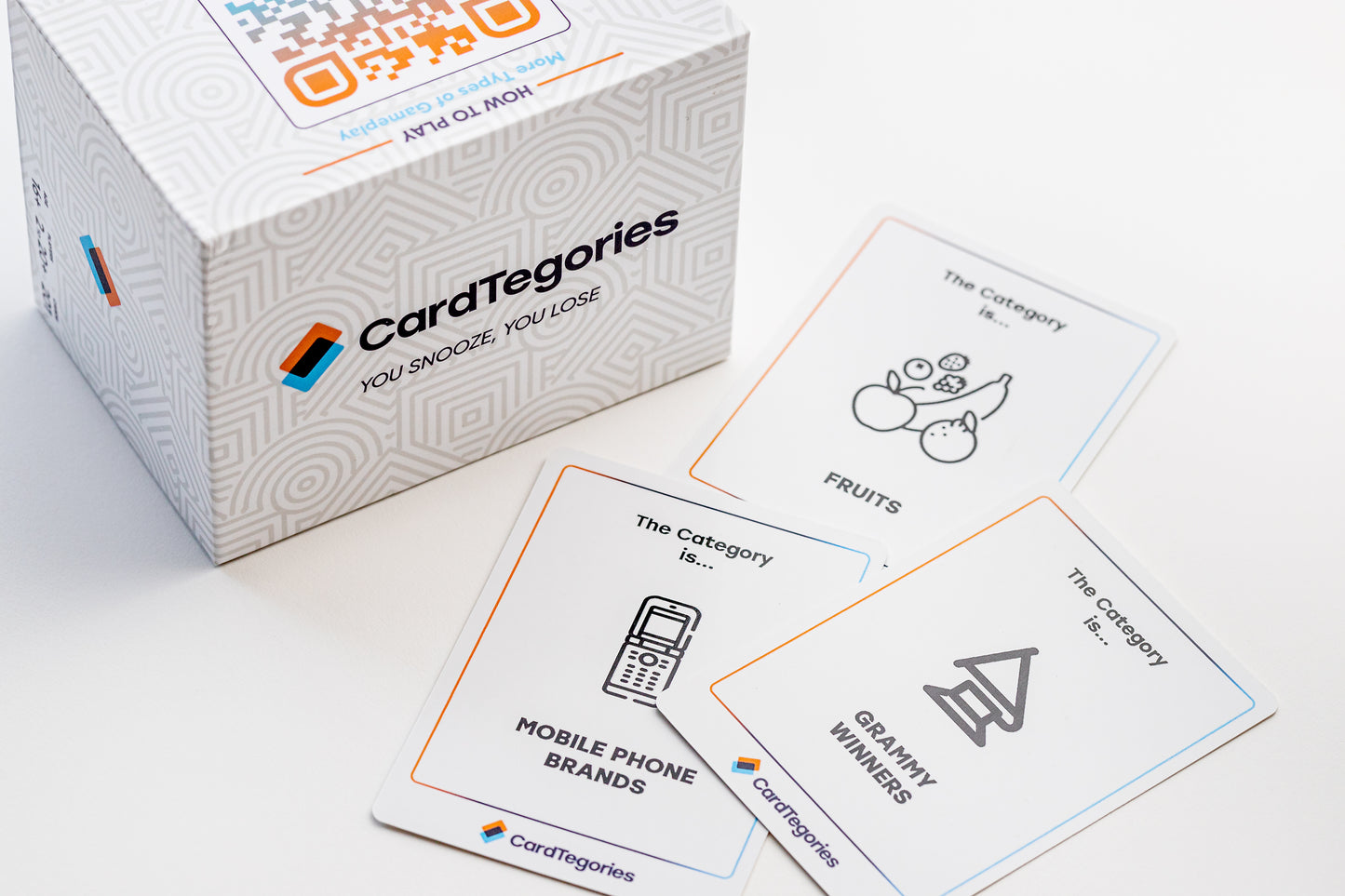 CardTegories Card Game: You Snooze, You Lose